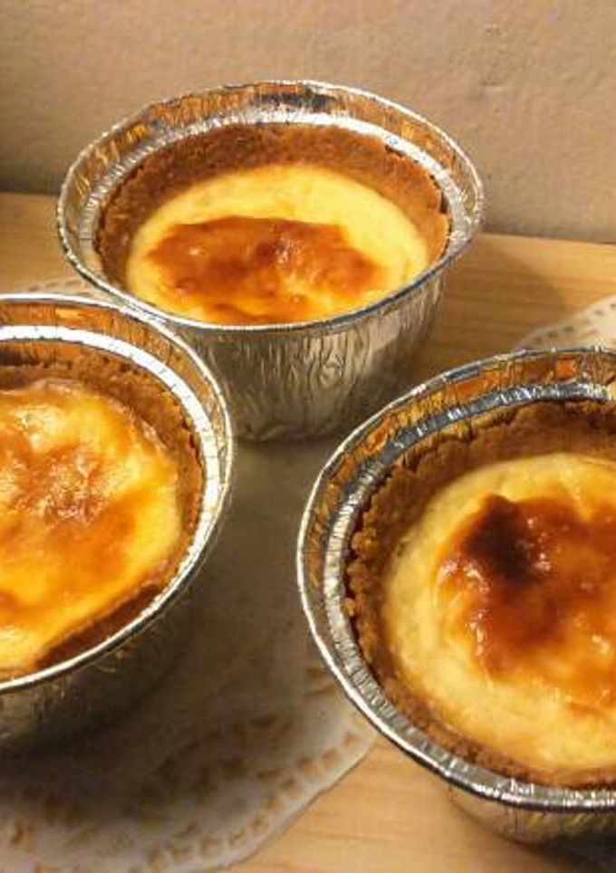 Foto resep Hokkaido cheese tart #ketopad