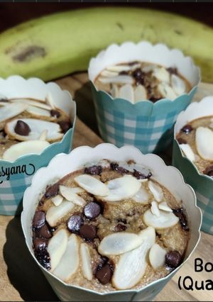 Foto resep Bolu Pisang (No tepung, Quaker Oats)