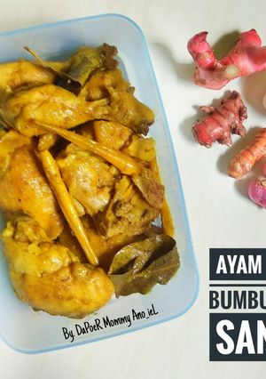 Foto resep Ayam Ungkep Bumbu Kuning Santan