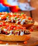 Molletes de Chorizo