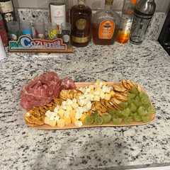 A picture of Starter charcuterie board.