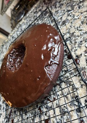 Una foto de Torta húmeda de chocolate