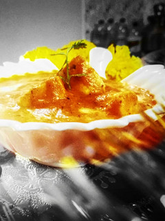 A picture of Paneer butter masala.