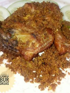 Foto resep Ayam Goreng Rempah Tabur Lengkuas / Laos #Dandelion
