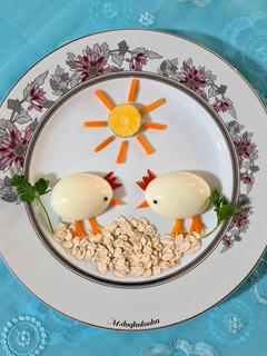 عکسی از دستور 🍀تزئین تخممرغ(روز جهانی تخممرغ)🍀