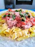Pasta estilo Puttanesca👍🇵🇪