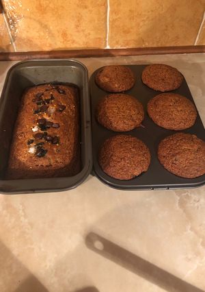 Une photo de Muffin au banane et pomme