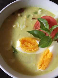 Foto resep Soto ayam kuah santan