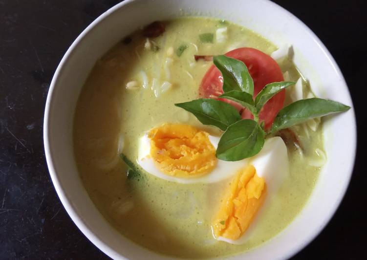 Resep Soto ayam kuah santan yang Sempurna