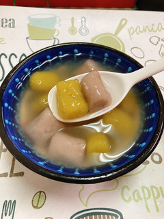 芋圓/地瓜圓甜湯 的食譜成品照片