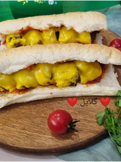 عکسی از دستور ساندویچ گوشت قلقلی با سس 😋