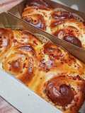 Smoked Beef Cheese Roll Bread