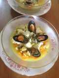 Sopa de chorros con vegetales!!