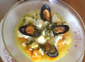 Foto principal de Sopa de chorros con vegetales!!