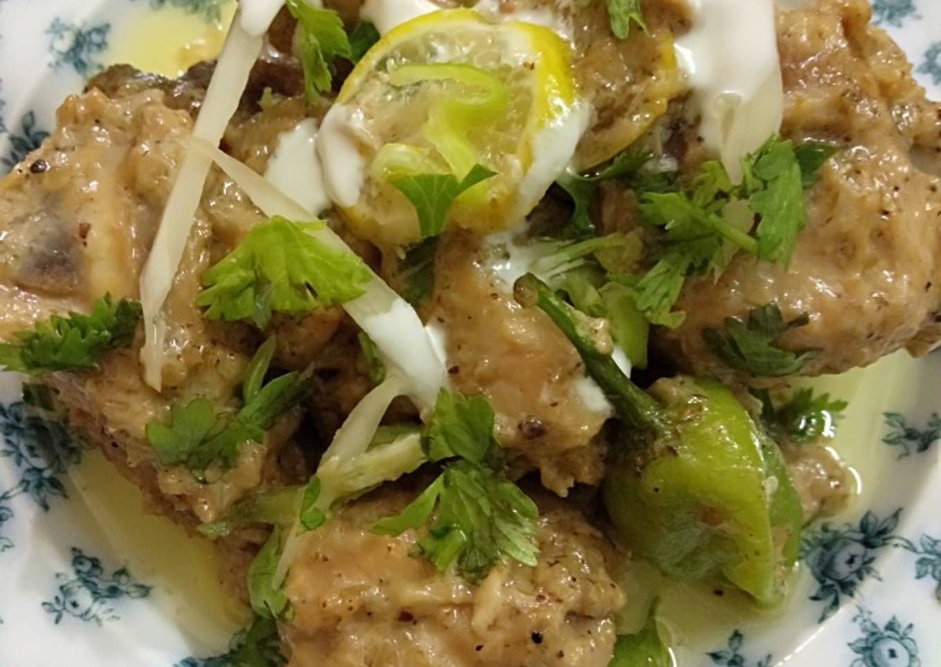 Chicken White Karahi