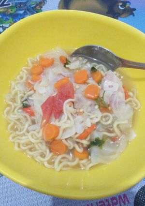 Foto resep Mie Rebus Sederhana