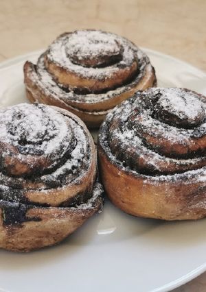Kakaós csiga tejmentesen recept fotója
