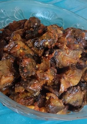 Foto resep Hati Ampela Ayam Bumbu Bawang Jahe
