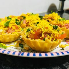 A picture of Tokri chaat.