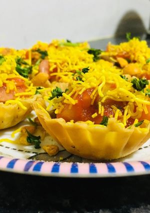 A picture of Tokri chaat.