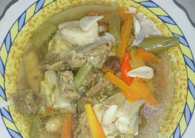 Bagaimana cara buat Asem-asem balungan  nagih banget