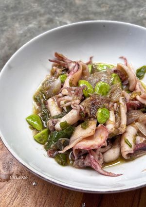Foto resep Cumi Cabe Hijau