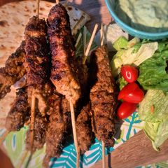 A picture of Kebabs.