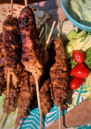 A picture of Kebabs.