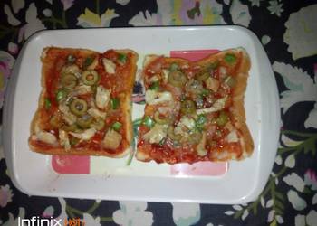 How to Recipe Tasty Microwave bread pizza