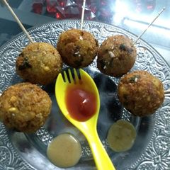 A picture of Healthy Desi chana kabab.