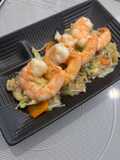 กุ้งผัดผัก
