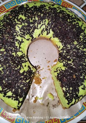 Foto resep 148. bolu pandan panggang 2 telur