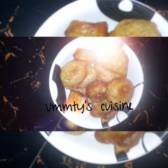A picture of Banana Puff Puff.