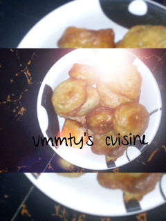 A picture of Banana Puff Puff.