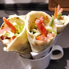 A picture of My.Vegetable Shawarna.