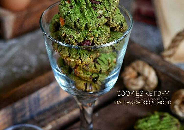 Matcha Choco Almond (#ketopad_cp_anekakuekering)