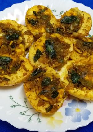 A picture of Malabar Style Egg Masala Fry.