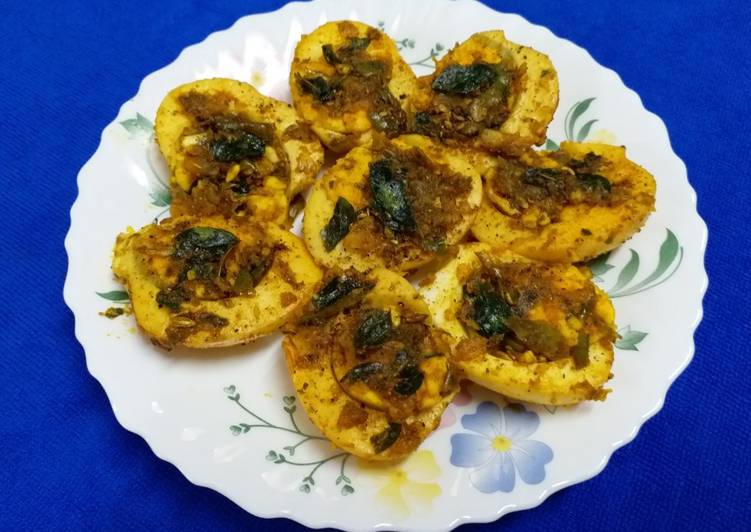 Recipe of Ultimate Malabar Style Egg Masala Fry