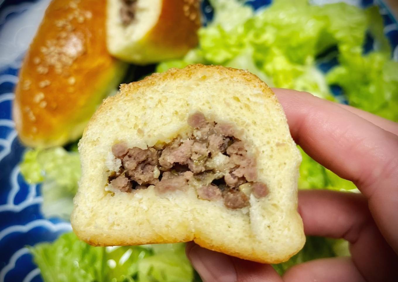 Piroshki —empanadillas rusas de carne—