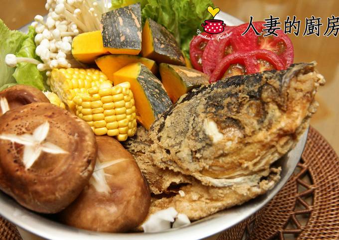 火鍋饗宴-沙鍋魚頭鍋 食譜成品照片