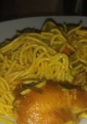 A picture of Super gatte with chicken.