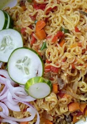 A picture of Indomie Special.