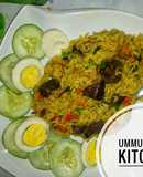 Fried carrot rice