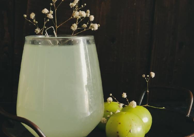 Steps to Prepare Any-night-of-the-week Fresh Amla Juice