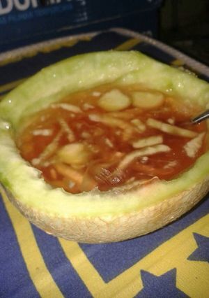 Foto resep Es serut melon