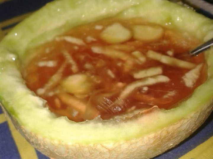 Resep Es serut melon Istimewa