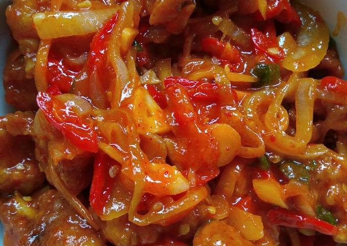 Resep Ayam asam manis ala nana, Lezat