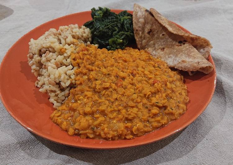 Simple Way to Make Quick Vegan Red Lentil Dhal