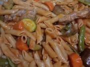 A picture of palm oil noodle