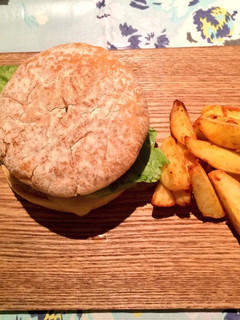 Una foto de Hamburguesa casera